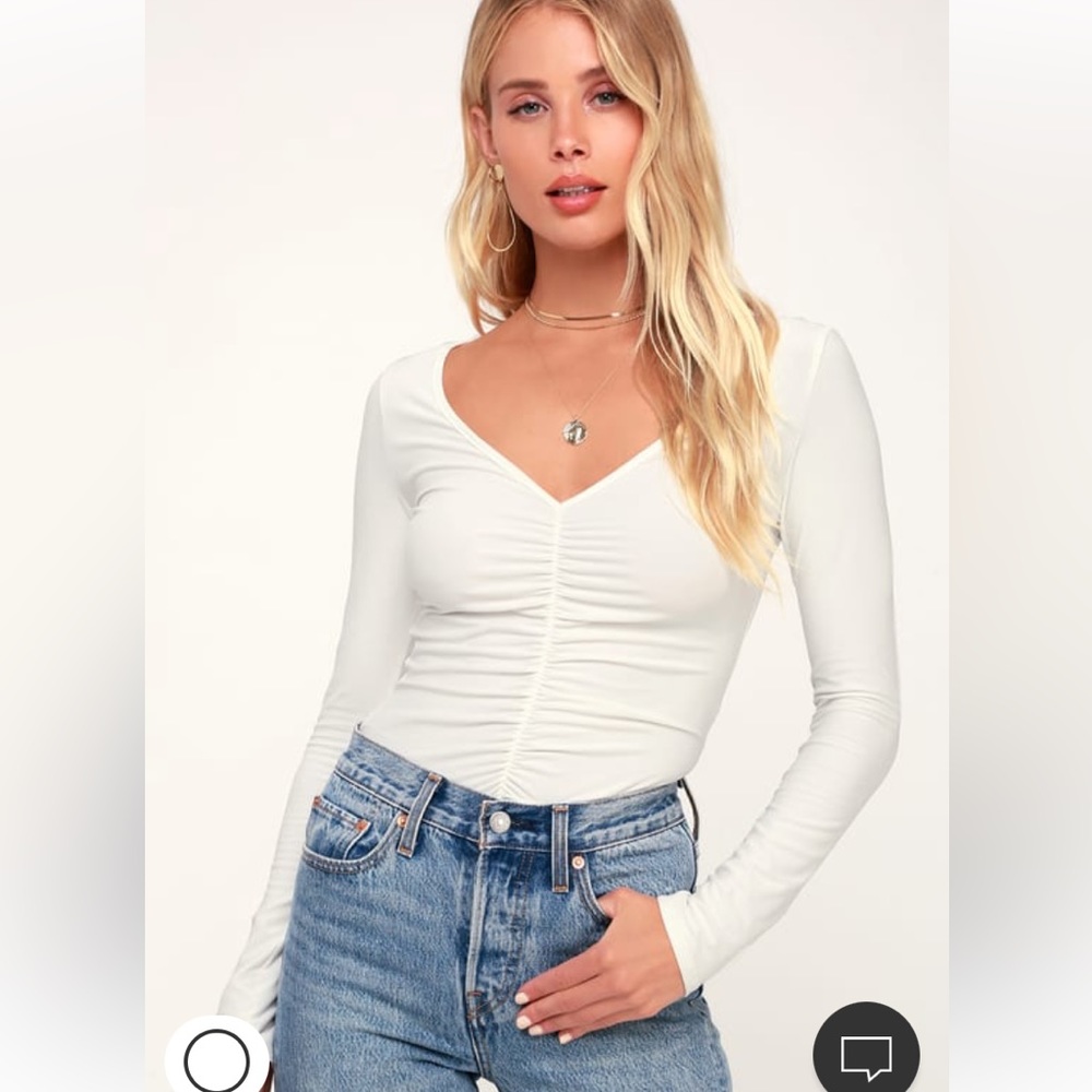 Super soft white tee